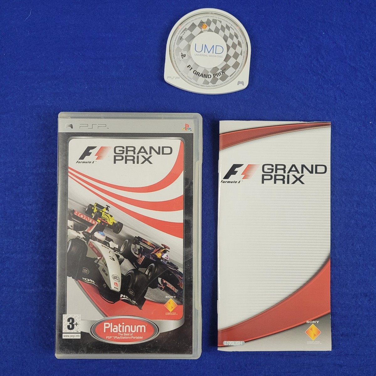 psp F1 GRAND PRIX Game Formula One Playstation REGION FREE PAL UK