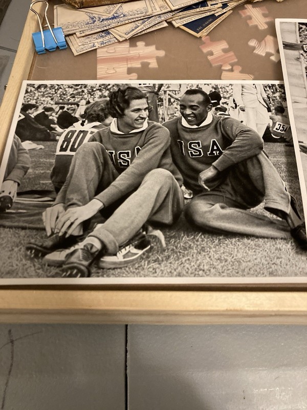 1936 Jesse Owens Olympic Photo Cards Plus More. Owens In Awesome Condition