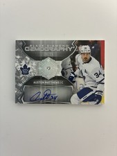 2024-25 Black Diamond Hockey Auston Matthews Gemography Auto 06/25