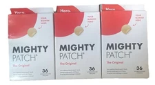 3 Mighty Patch 36 Count Hydrocolloid Acne FREE SHIPPING
