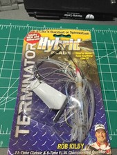 RARE DISCONTINUED 3/8 OZ. TERMINATOR TITANIUM HYBRID BLADE SPINNERBAIT NIP