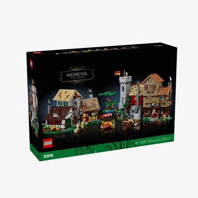 Lego 10332 SEALED Medieval Town Square Icons Building Set 3304pcs