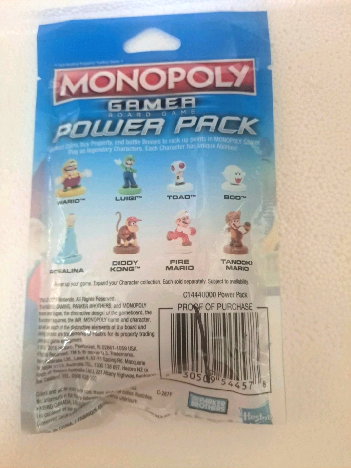 Figurine Monopoly Gamer Power Pack - Diddy Kong - Neuve Sous Blister