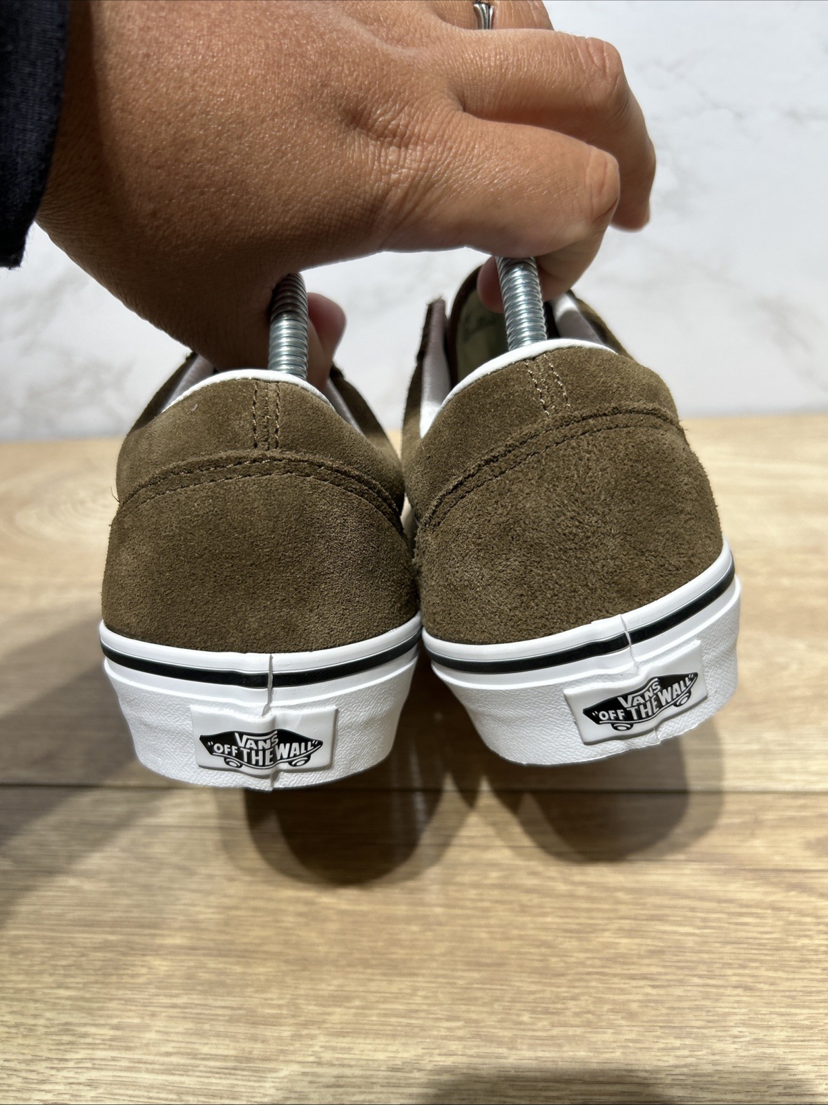 Vans Old Skool Sepia Orange Low Top Skate Sneakers VN000E9T0E0 Sz 7.5 New thumbnail 6