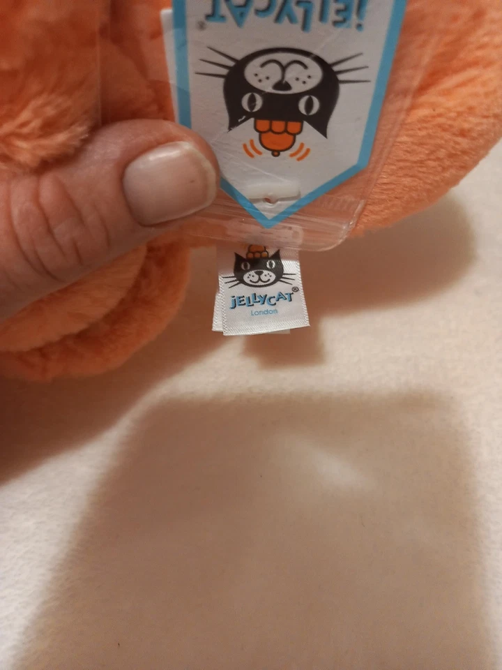 I Am Baby Peachie Octopus Jellycat - Uktra Rare - Mint with Tags Retired BNWT - Image 4 of 4
