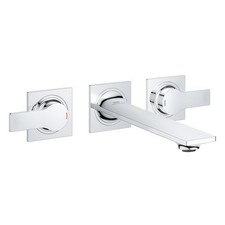 Grohe 20 586 1 Allure New 1.2 GPM Wall Mounted Widespread - Chrome
