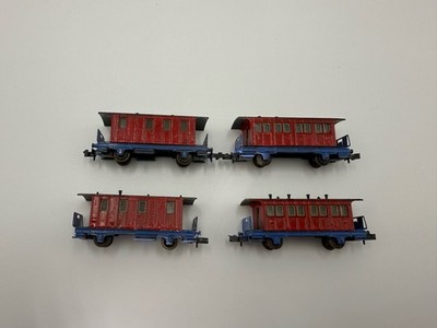 Minitrix N 2x 51 3002 00  2x 51 3001 00 Lokalbahnwagen, DRG, Epoche 2, CL bay