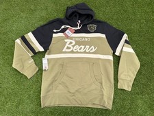 NWT Chicago Bears Men's Authentic Retro NFL Football Hooded Sweatshirt XL