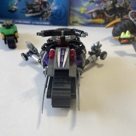LEGO Ninjago 70733 Blaster Bike & 70722 Overborg attack w/ manual No Minifigures