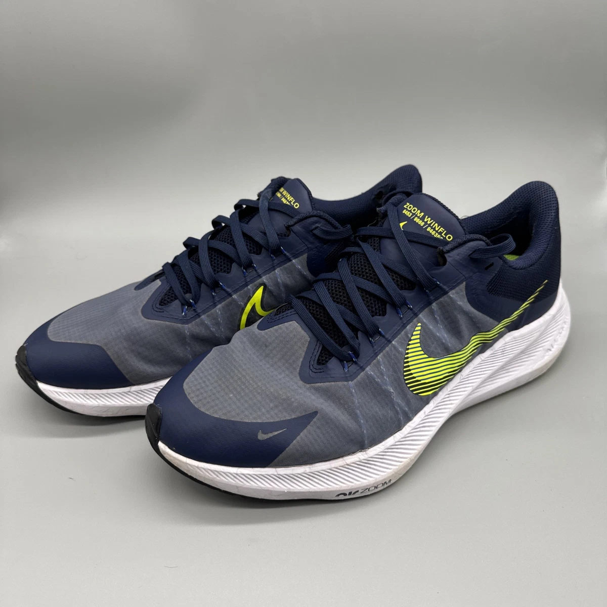 Nike Zoom Winflo 8 Midnight Navy Volt for Sale 