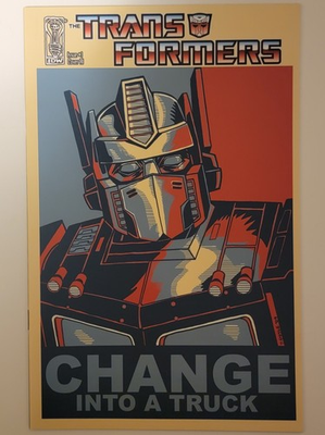 #ad Transformers 2009 1 Change Into A Truck Tim Doyle Obama Retailer Incentive $499.99