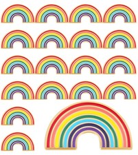 Rainbow Pride Pins 30PCS Gay Flag LGBT Enamel Lapel - Decoration for Clothes