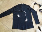 Vtg Kids Halloween Cat Costume Top Tail Headband & Mask One of A Kind Sz Sm/Med — photo 6