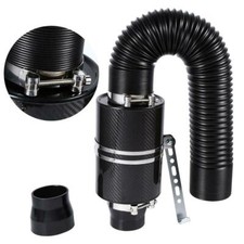 Samochodowy filtr zimnego powietrza 3" 76MM Uniwersalny zestaw rur dolotowych indukcyjnej rury dolotowej Wąż