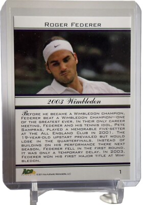 その他 2011 AceAuthentic Roger Federer Card Set その他 2011 AceAuthentic Roger Federer Card Set Roger Federer