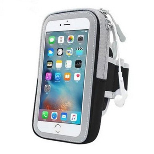 Bag Sweat proof Sport Armband Bag Mobile Phone Bag Arm Band Phone Case Holder - Zdjęcie 22 z 26