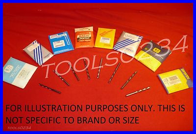 1/8" Lunghezza Jobber Punte Lotto Di 12 USA Black & Gold Morse 80594 - Foto 10