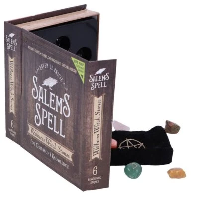 NEW Salem's Spell Wellness Witch Stones (Gemstone Oracle Set) Boxed Kit