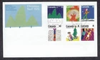 Canada FDC - 1975 - Christmas Combo Cover, Scott # 675a, 677a,678-79