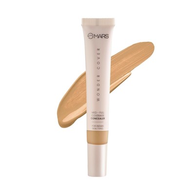 MARS Wonder Cover Liquid Concealer | Creaseproof & Easy to Blend Concealer 12ml