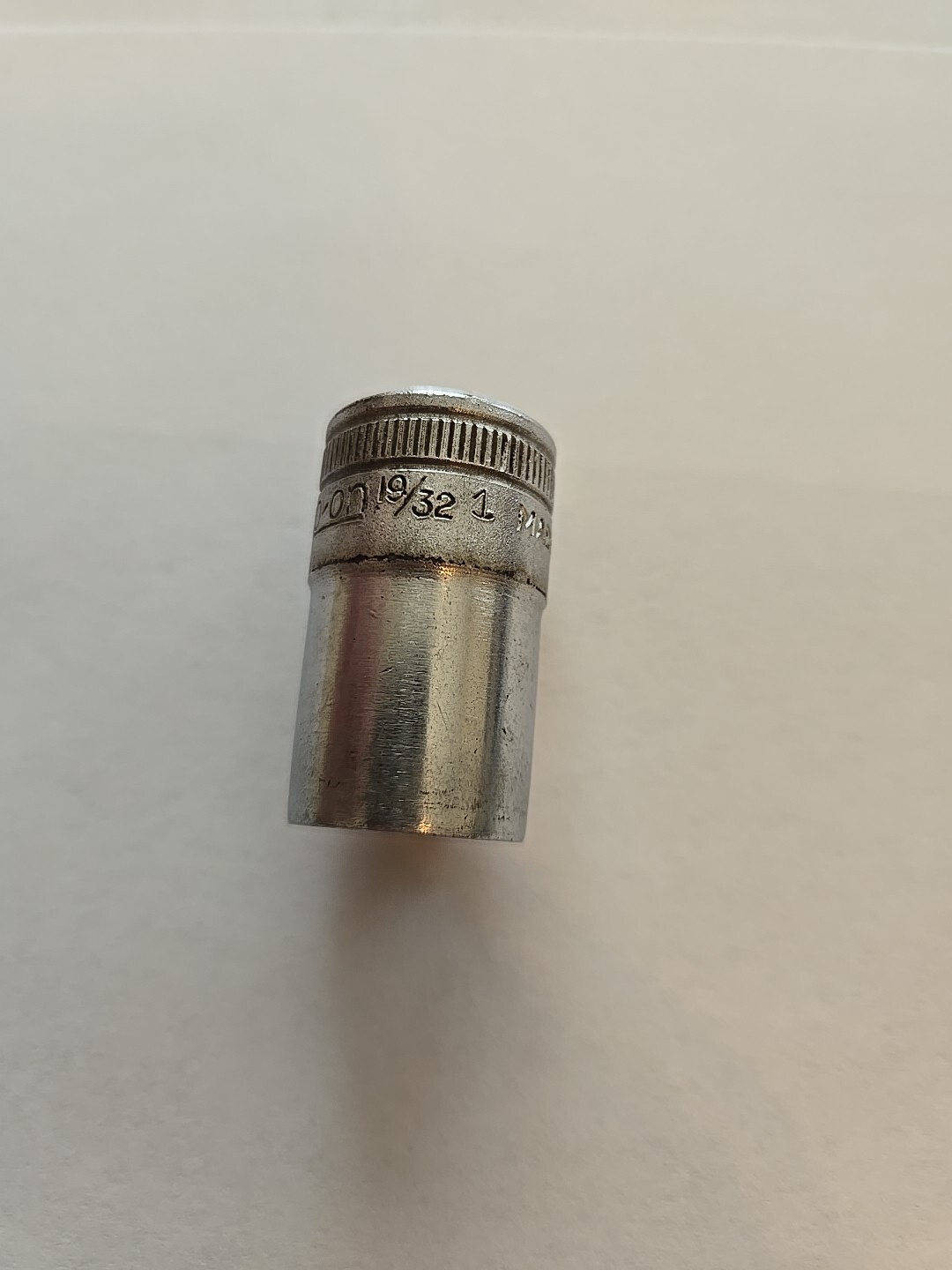 Snap On Vintage 1/2" Drive 19/32" 12PT Shallow Socket SW190