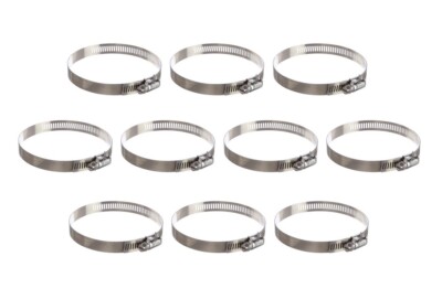 IDEAL 6780-5 Tridon 620-080 SAE 80 3-1/2  to 5-1/2  Stainless Hose Clamp (10)