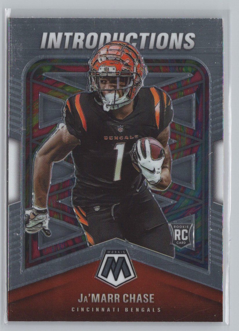 2021 Panini Prizm #I-7 Ja'Marr Chase Illumination RC ROOKIE