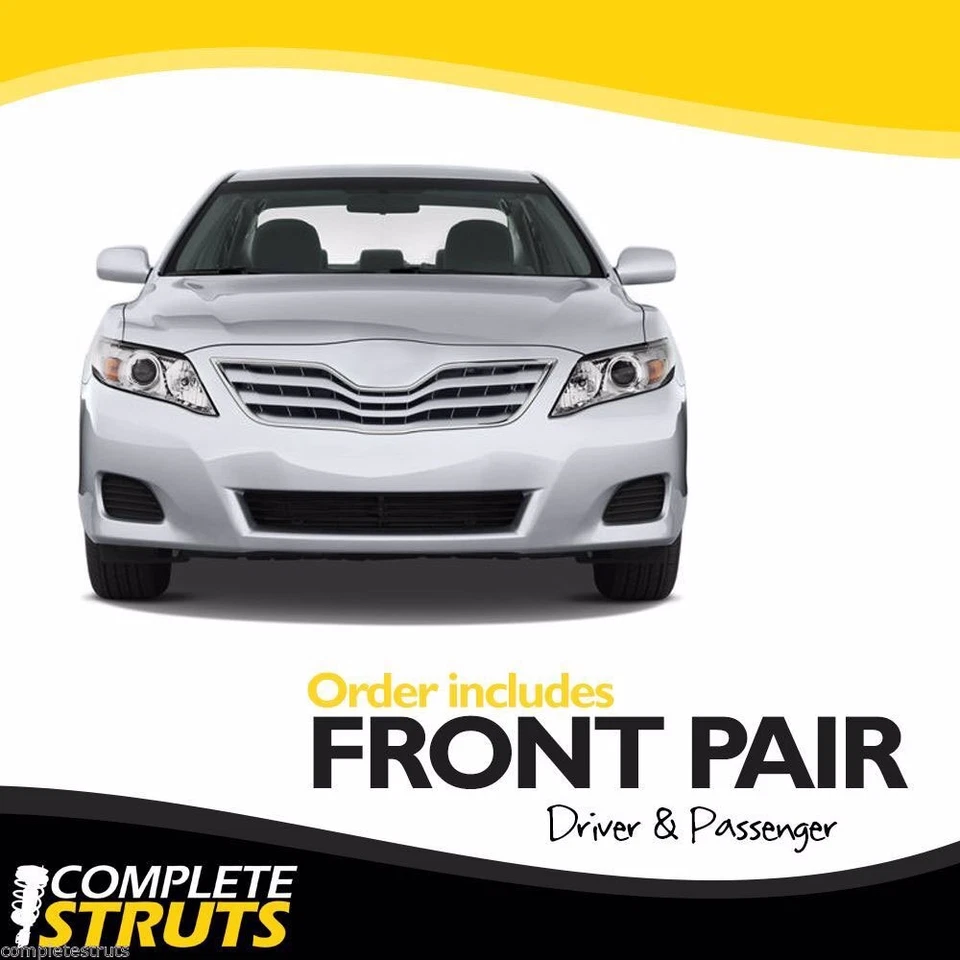 Front Pair Complete Strut & Coil Spring Assemblies for 2005-2021 Nissan Frontier Foto 3 de 4