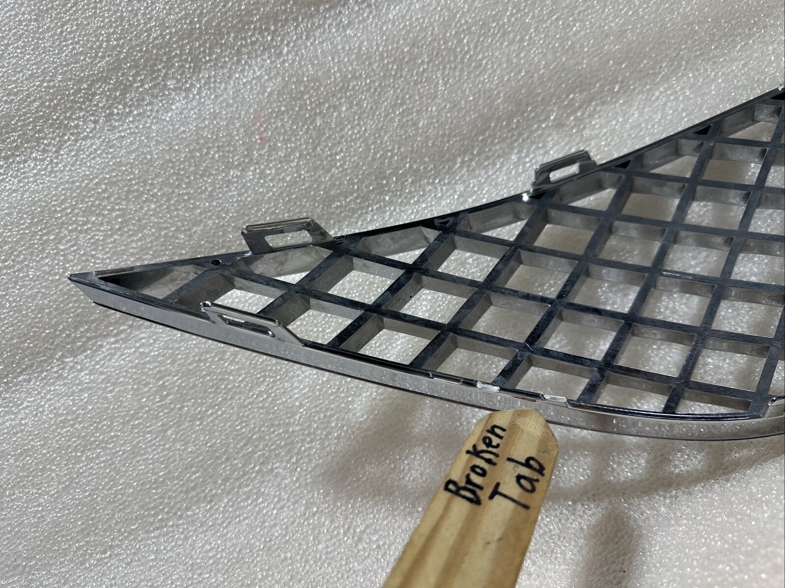 ✅ 2020-2022 Bentley continental GT Right Lower Grill Chrome OEM 3SD807676A