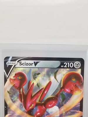 Scizor V Hp 210 Holo #118 Pokemon Card 2020 | eBay
