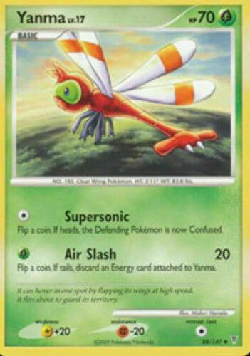 Yanma 88/147 Supreme Victors Uncommon Near Mint NM Pokemon DNA GAMES