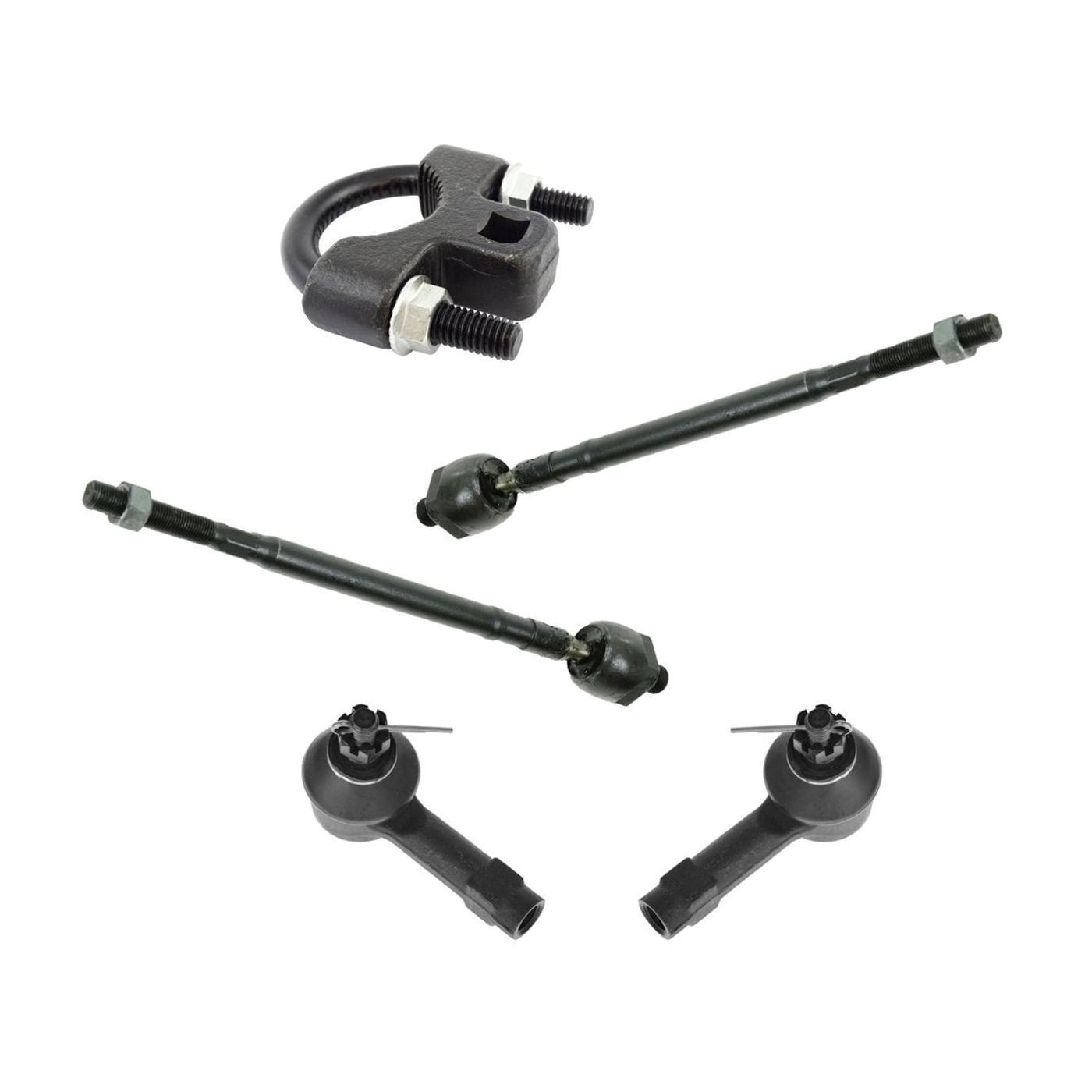 For 20022007 Mitsubishi Lancer Tie Rod End Front Inner Outer Kit Set w