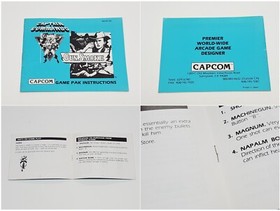 Gun.Smoke Nintendo NES Box and Manual Only 