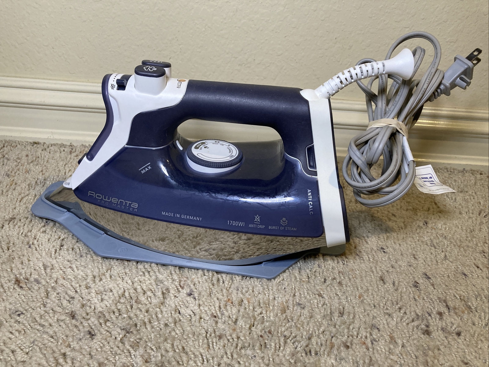 rowenta pro master iron