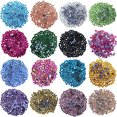 Hot Fix flacher Rückenkleber oder Aufbügeln auf Strass/Diamant Handwerk Perlen extra glänzend
