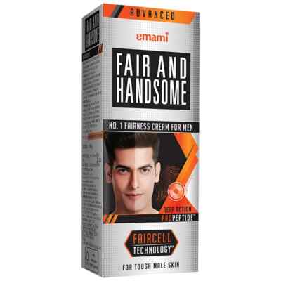 60g Emami Fair and Handsome Fairness Cream for Men Lightening Cream free ship