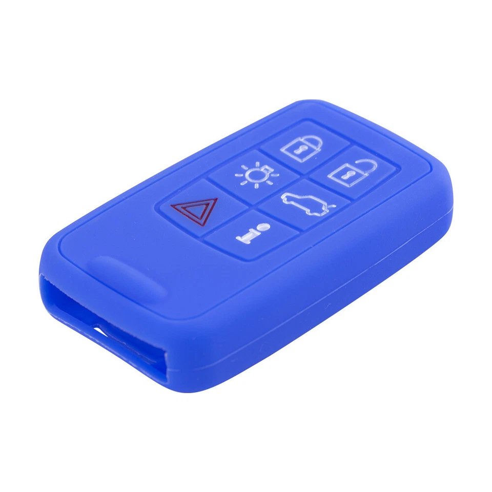 6 Button Silicone Car Key Fob Cover For Volvo S40 V40 S80 XC60 V70 XC70 Foto 4 de 4
