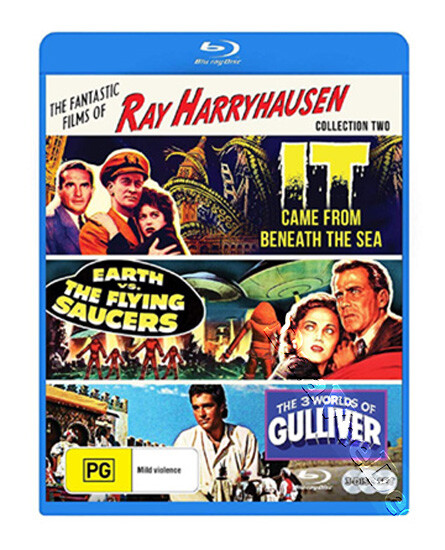 The Fantastic Films of Ray Harryhausen (Collection 2) NEW Blu-Ray