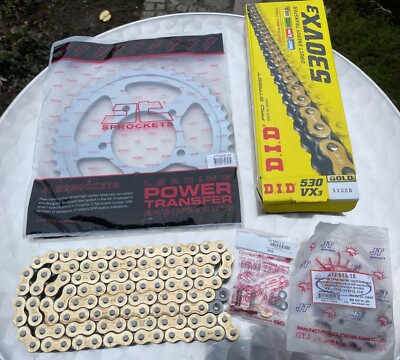 Kit Cadena Piñón Corona Suzuki GSF 600 Bandit (2000-2004) - 15/47 Dientes, Cadena 530 Hyper O-Ring - Calidad Acero