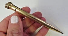 Wahl Eversharp Antique Gold Filled Mechanical Pencil 4.25 inch