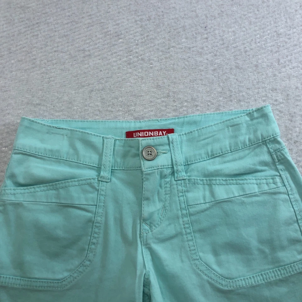 Lote de 3 pantalones cortos Unionbay Delias & Old Navy para mujer talla 0 tiro alto Foto 3 de 4