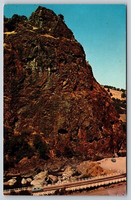 California US 101 Squaw Rock Lovers Leap Senel nat. American Postcard, L2
