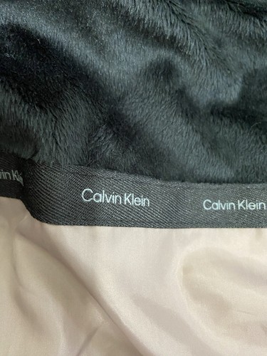 Calvin Klein Women’s Diamond Quilted Velvet Trim Removable Hood Winter Coat XXL - Picture 10 of 15