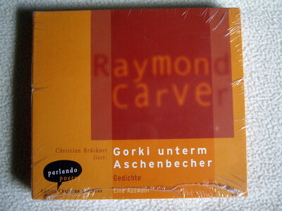 RAYMOND CARVER - Gorki unterm Aschenbecher - Gedichte DCD - OVP Neu