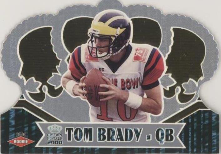 2000 Pacific Crown Royale Tom Brady #110