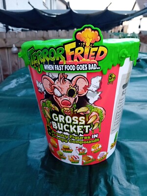 NEU Terror Fried Gross Eimer Wenn Fast Food schlecht wird Schleim, Sprudel, Knistern (P1)