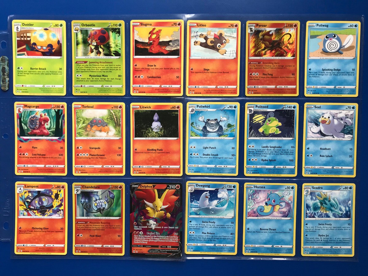 POKEMON x171 LOST ORIGIN COMPLETE BASE/V/VSTAR/VMAX/RADIANT CARD