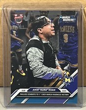 2024 25 BOWMAN U NOW #90 AMIR "Aura" KHAN McNeese State Blue Parallel 42/49