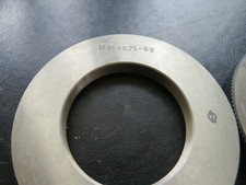 Gewinde Lehrring M 65 x 0,75 - 6g  Feingewinde Gewindelehrring LMW NEU #KD6-13#