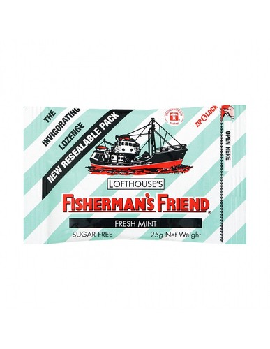 Fisherman's Friend Mint Sugar Free Flavour 25g x 12 - 第 1/1 張圖片